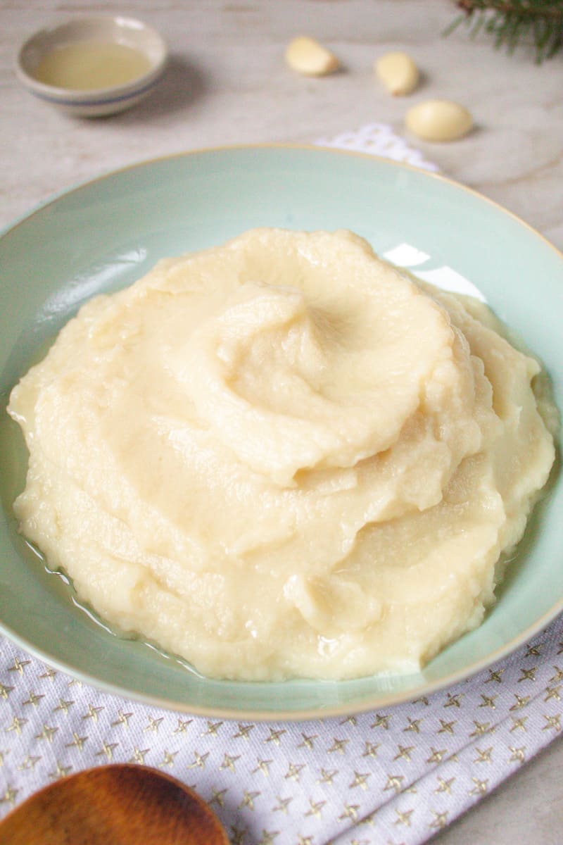 Instant Pot Creamy Vegan Mashed Cauliflower